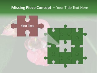 Botanical Leafs Purple PowerPoint Template