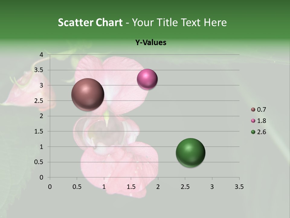 Botanical Leafs Purple PowerPoint Template