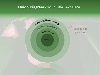 Botanical Leafs Purple PowerPoint Template