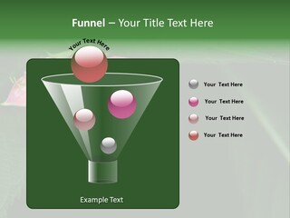 Botanical Leafs Purple PowerPoint Template