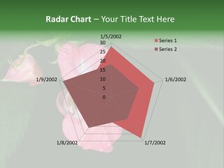 Botanical Leafs Purple PowerPoint Template