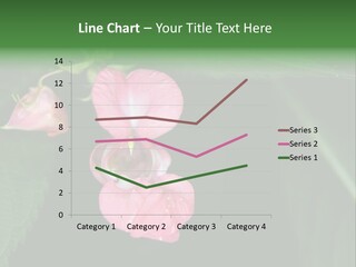 Botanical Leafs Purple PowerPoint Template