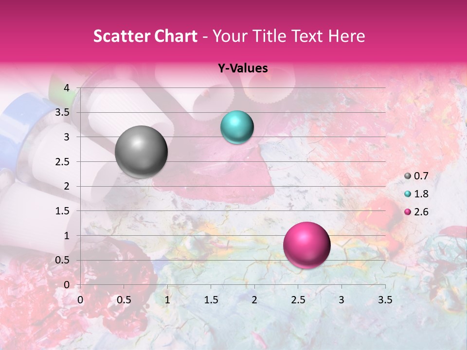 A Group Of Paint Tubes Sitting On Top Of A Table PowerPoint Template