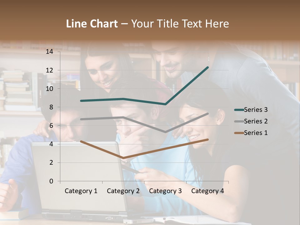 Wireless College Team PowerPoint Template