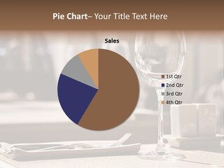 Wine Luxury Tableware PowerPoint Template