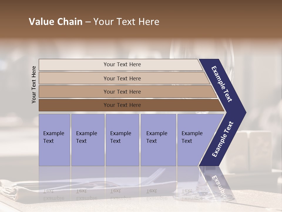 Wine Luxury Tableware PowerPoint Template