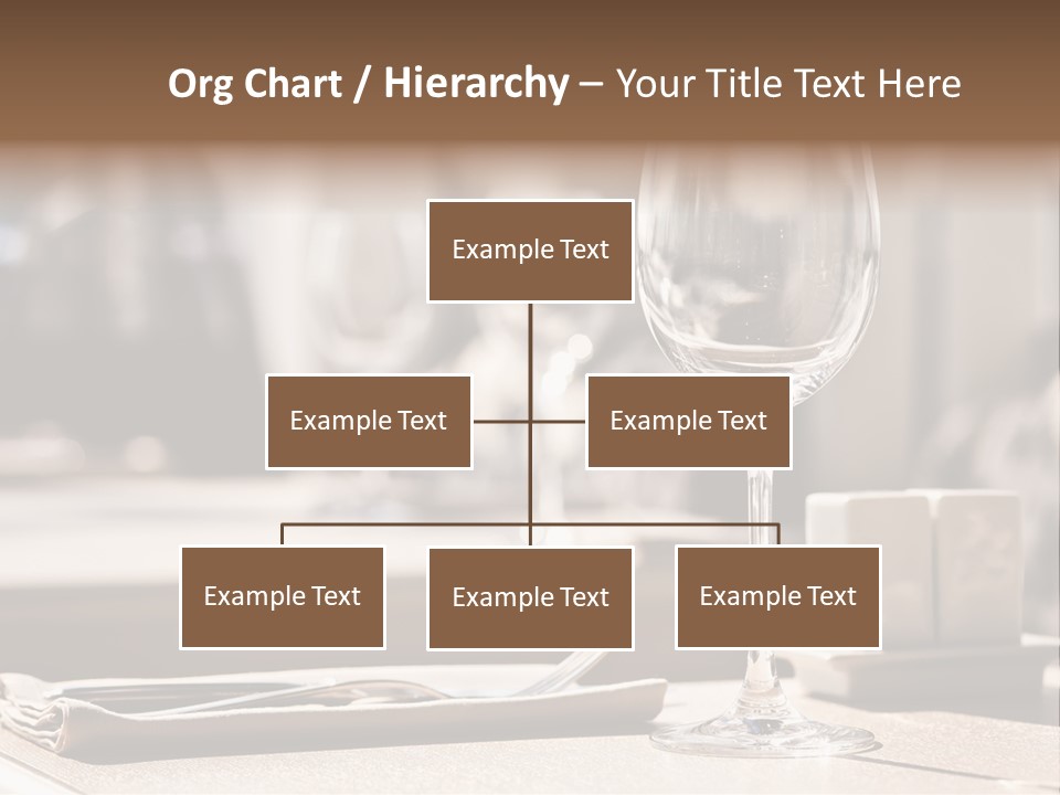 Wine Luxury Tableware PowerPoint Template