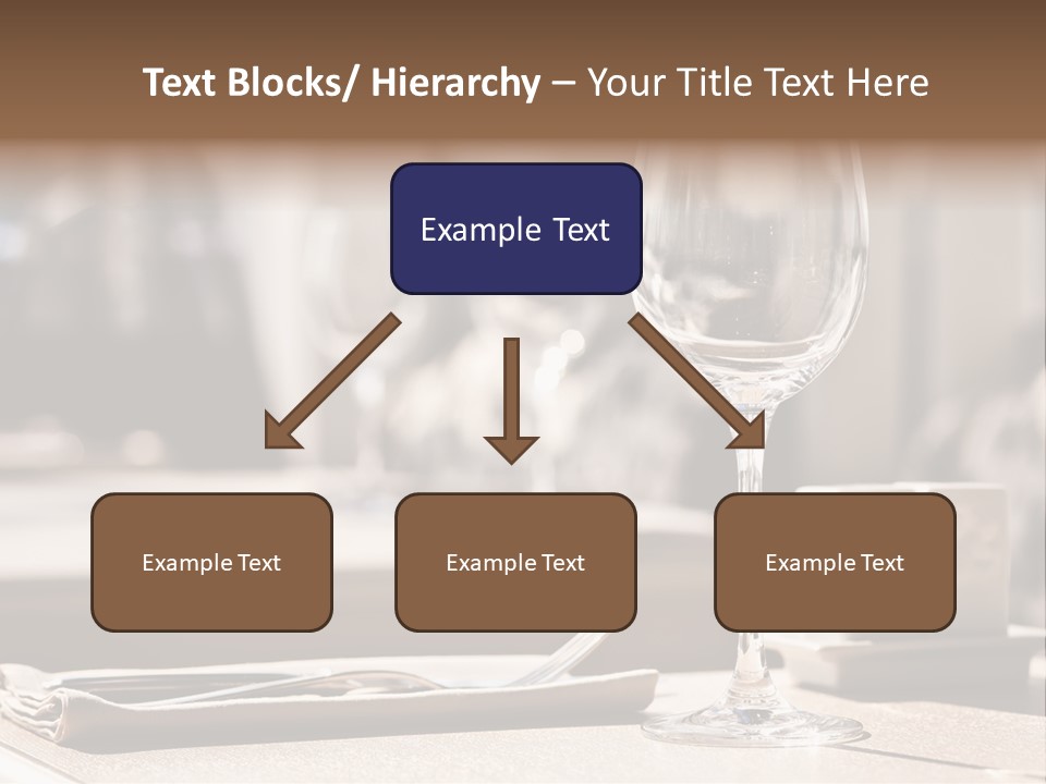 Wine Luxury Tableware PowerPoint Template