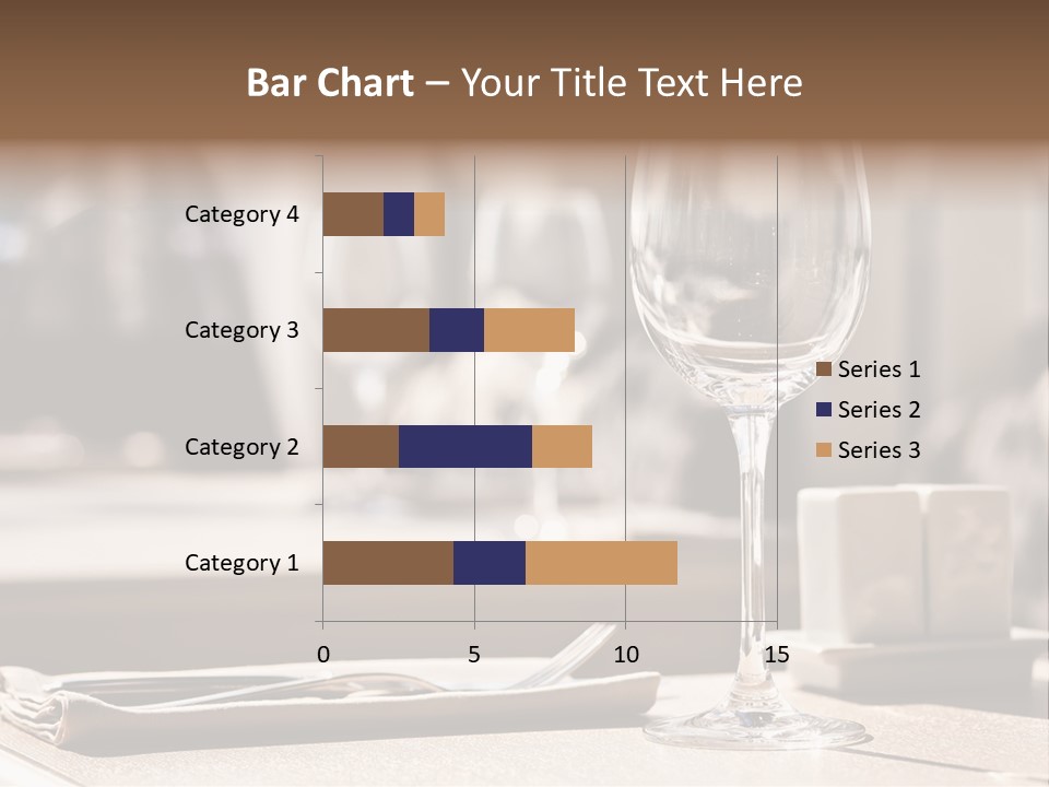 Wine Luxury Tableware PowerPoint Template
