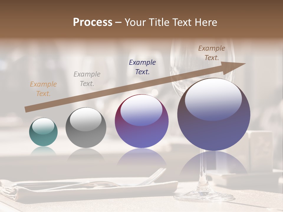 Wine Luxury Tableware PowerPoint Template