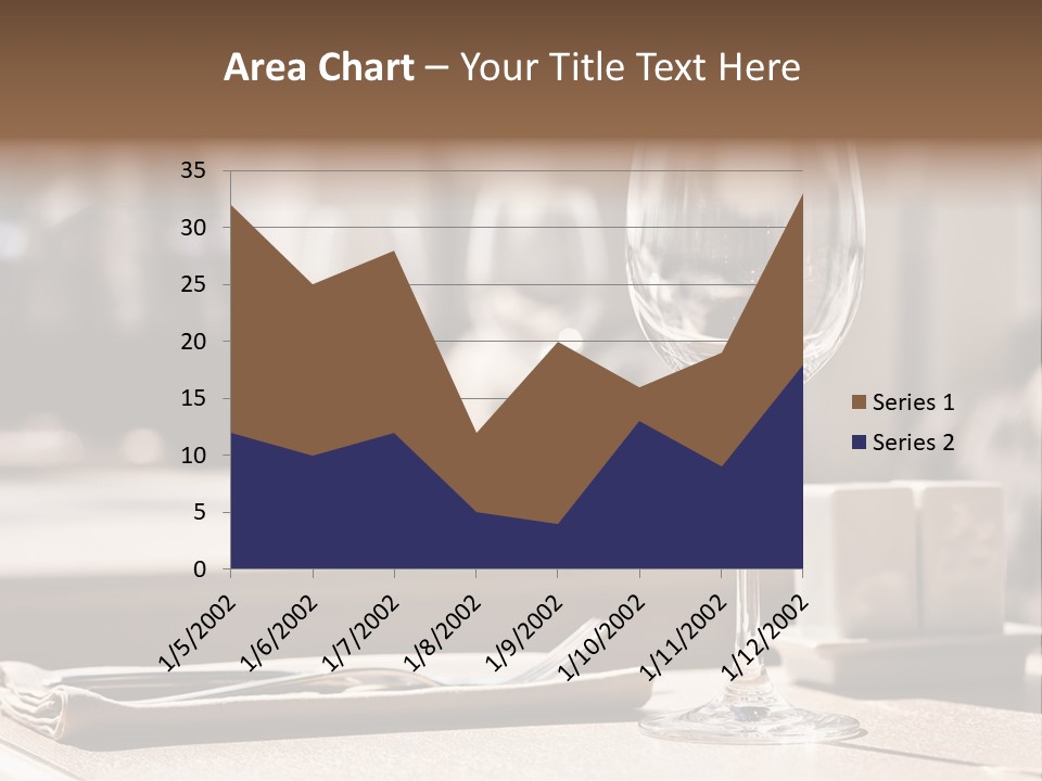 Wine Luxury Tableware PowerPoint Template