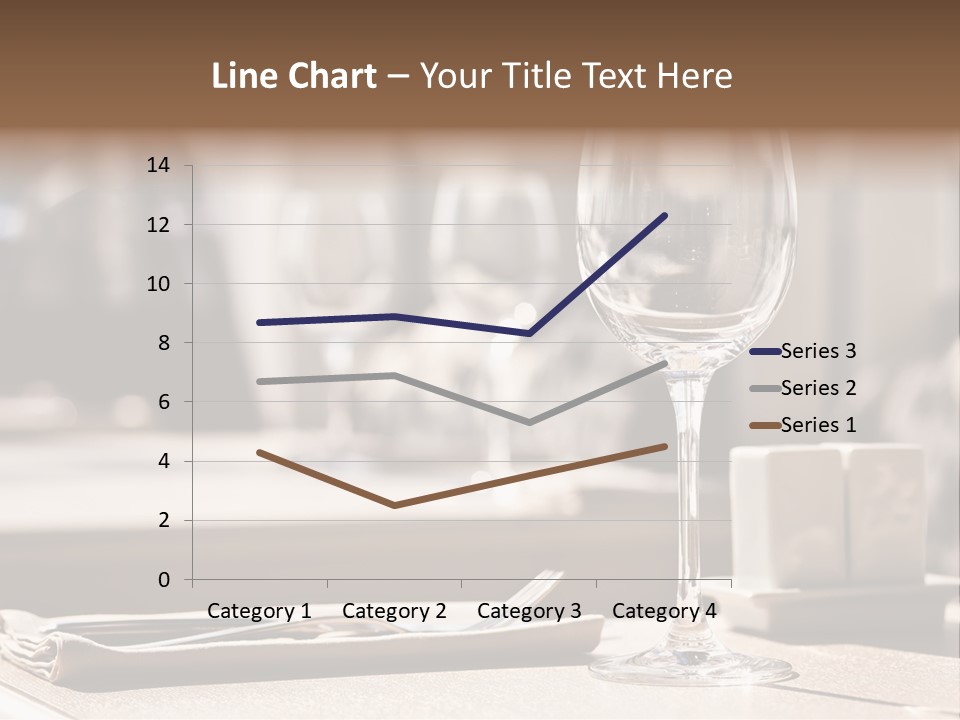 Wine Luxury Tableware PowerPoint Template