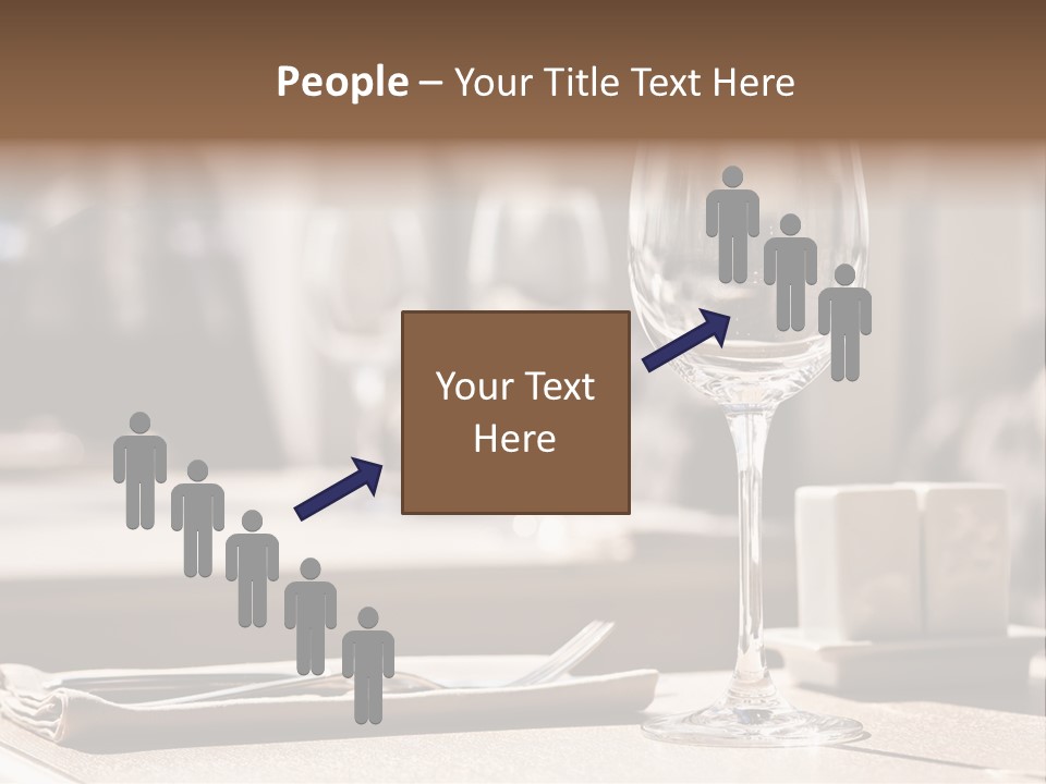 Wine Luxury Tableware PowerPoint Template