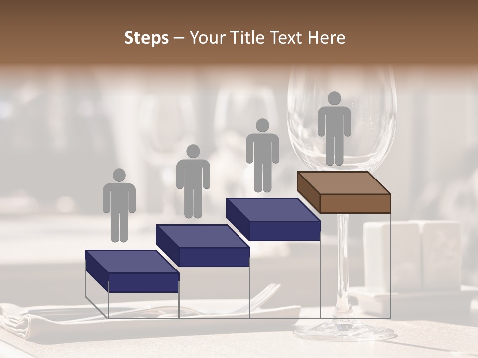 Wine Luxury Tableware PowerPoint Template