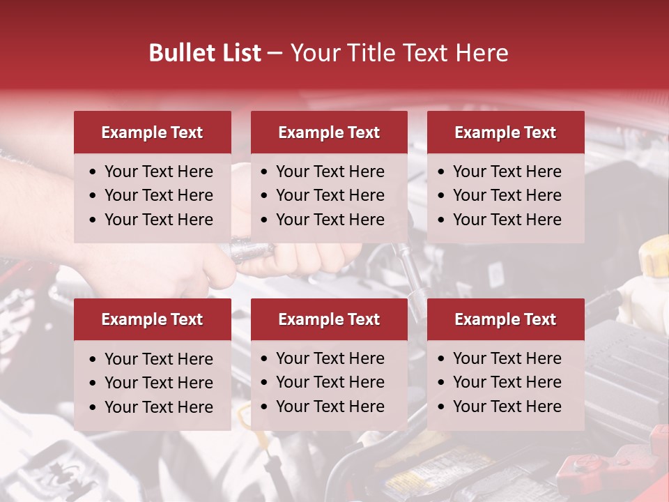 Petrol Mechanical Fuel PowerPoint Template