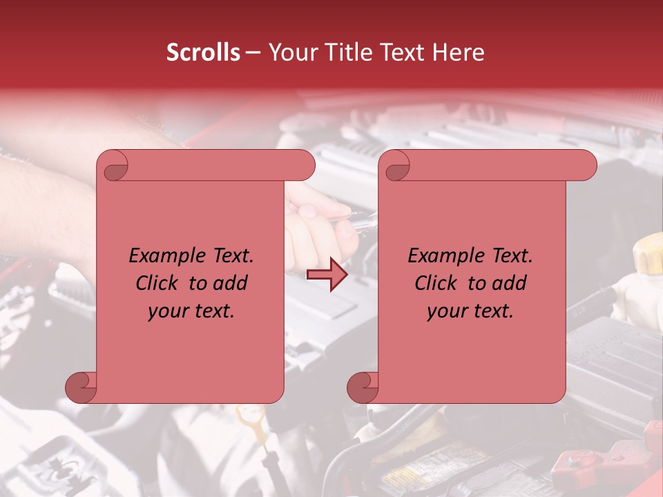 Petrol Mechanical Fuel PowerPoint Template