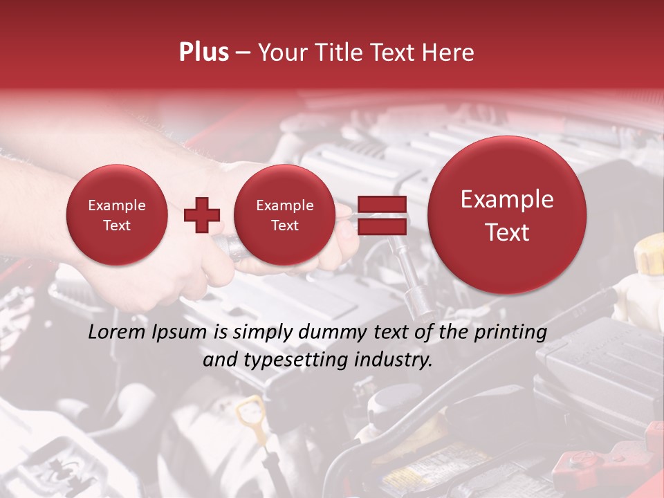 Petrol Mechanical Fuel PowerPoint Template