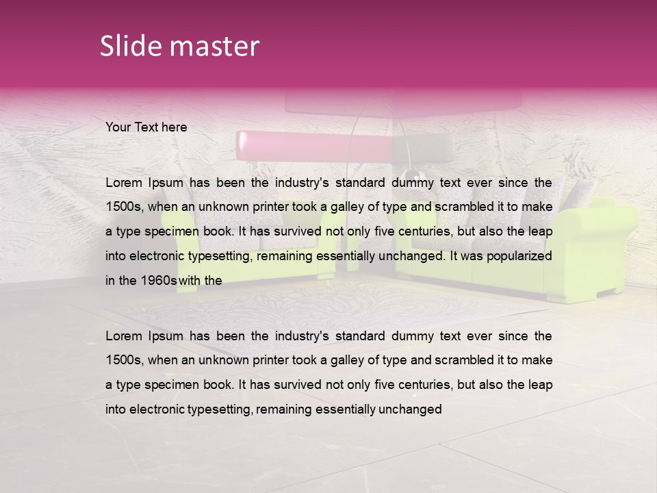 Season Flourishing Vein PowerPoint Template