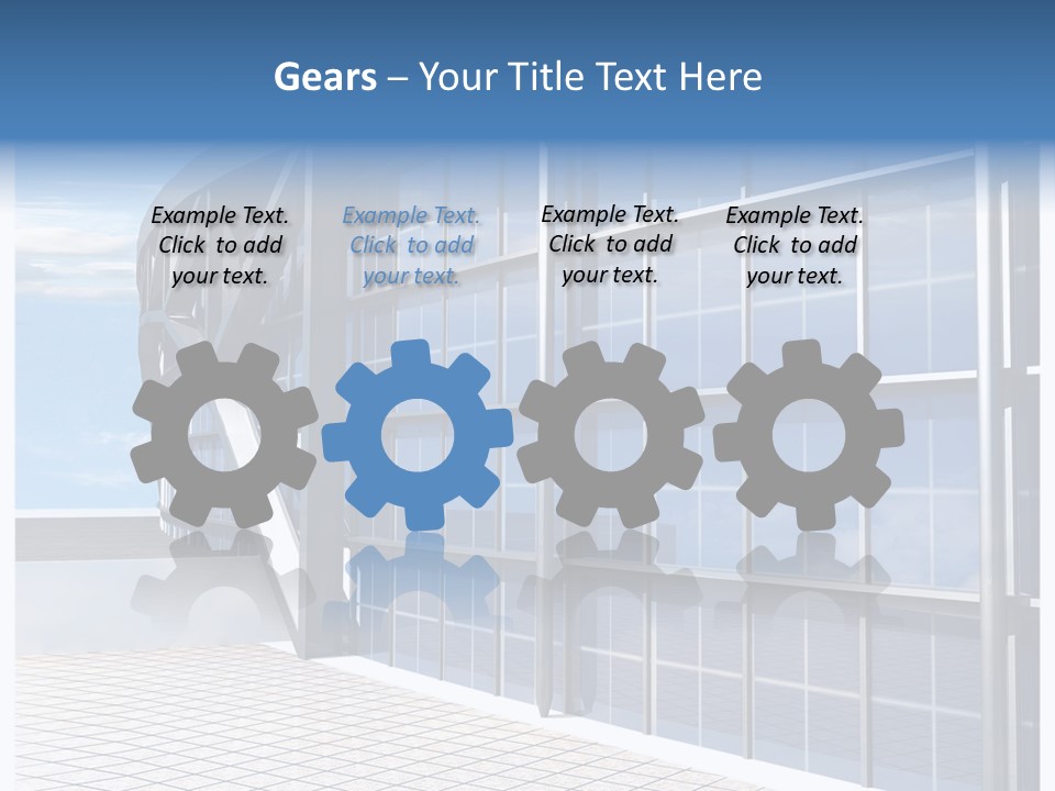 Green Schematic Rows PowerPoint Template