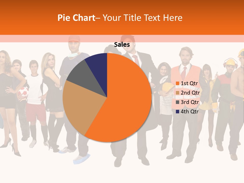 Modern People Female PowerPoint Template