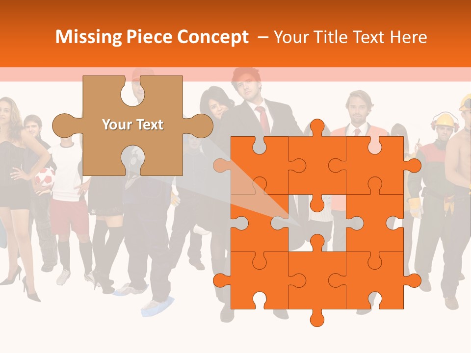 Modern People Female PowerPoint Template