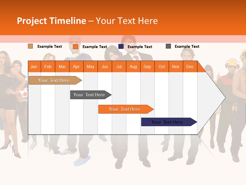 Modern People Female PowerPoint Template