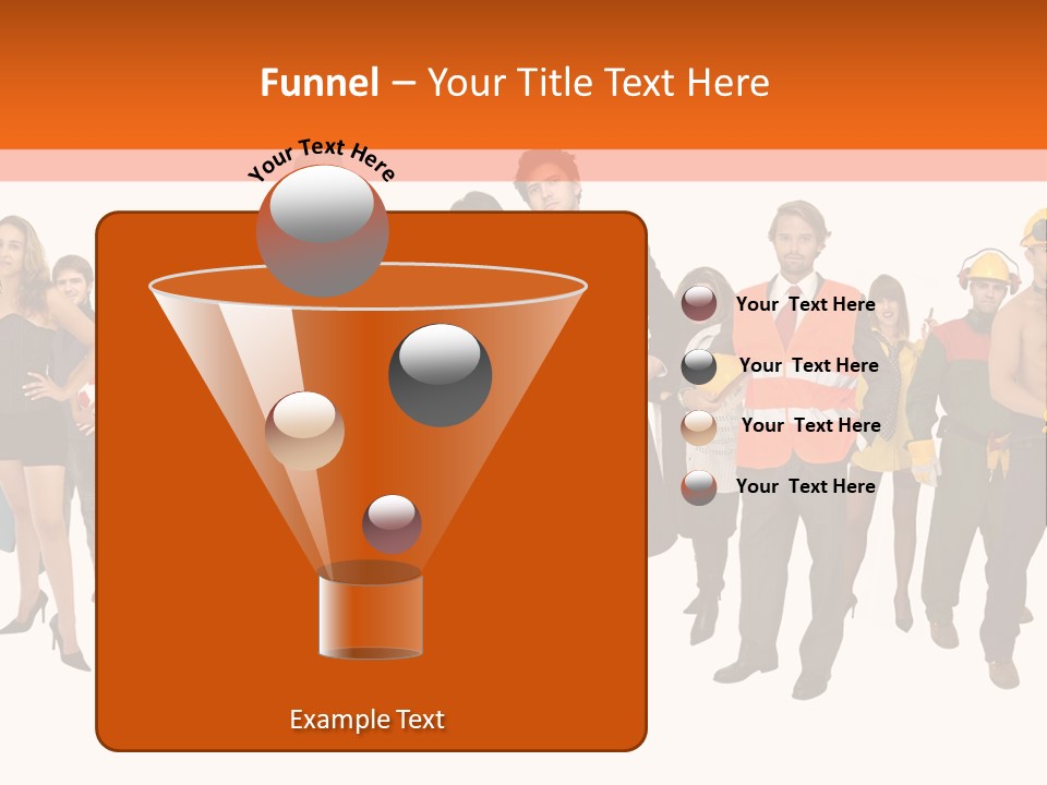 Modern People Female PowerPoint Template