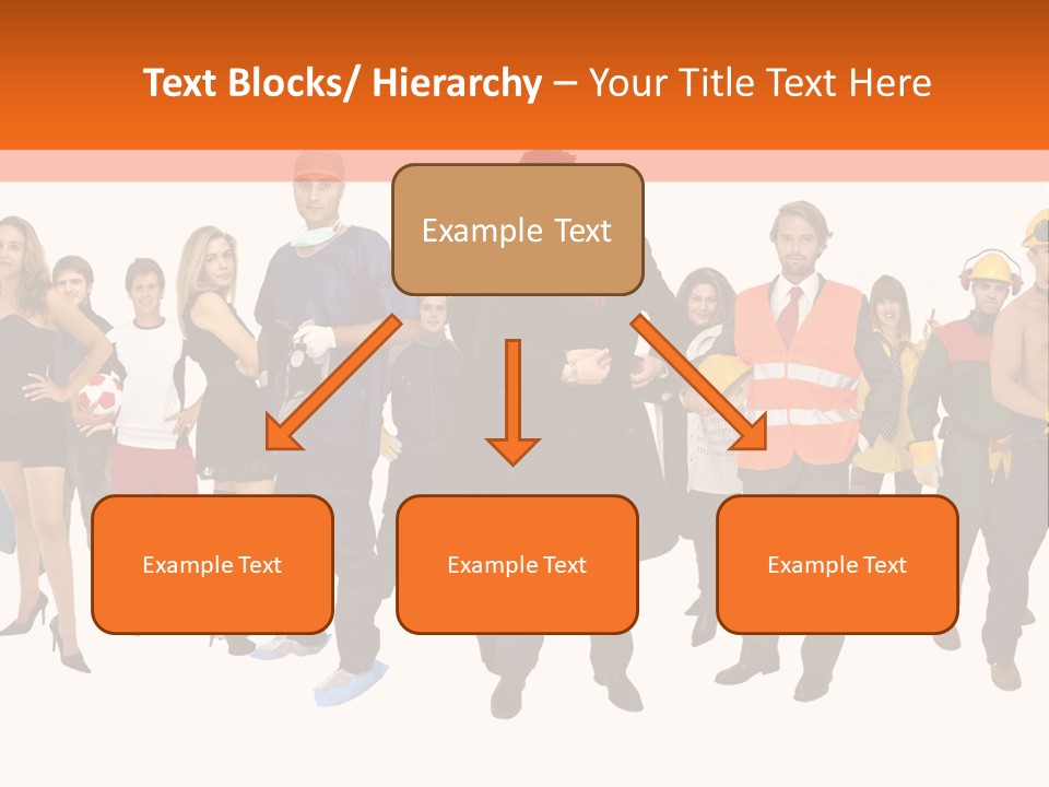 Modern People Female PowerPoint Template