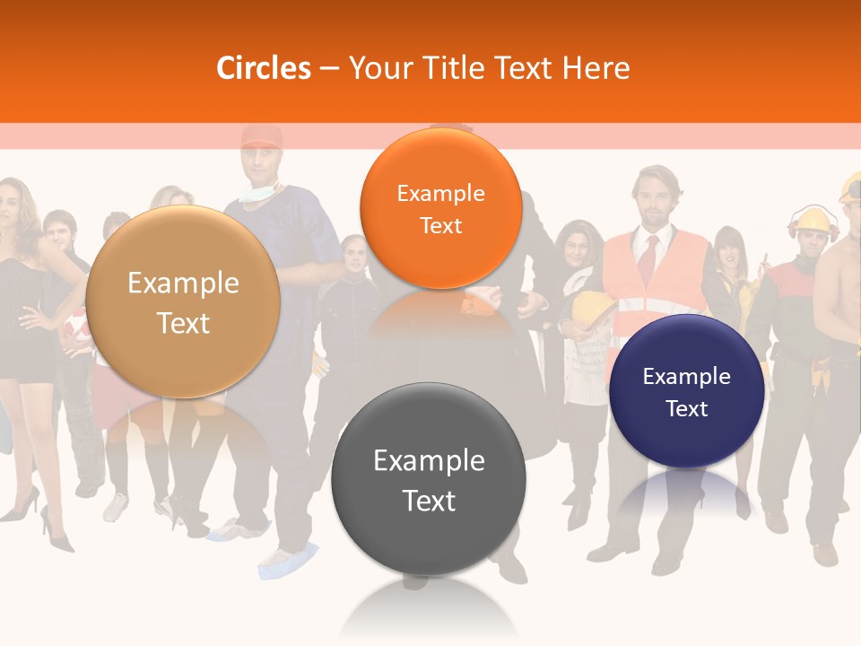 Modern People Female PowerPoint Template