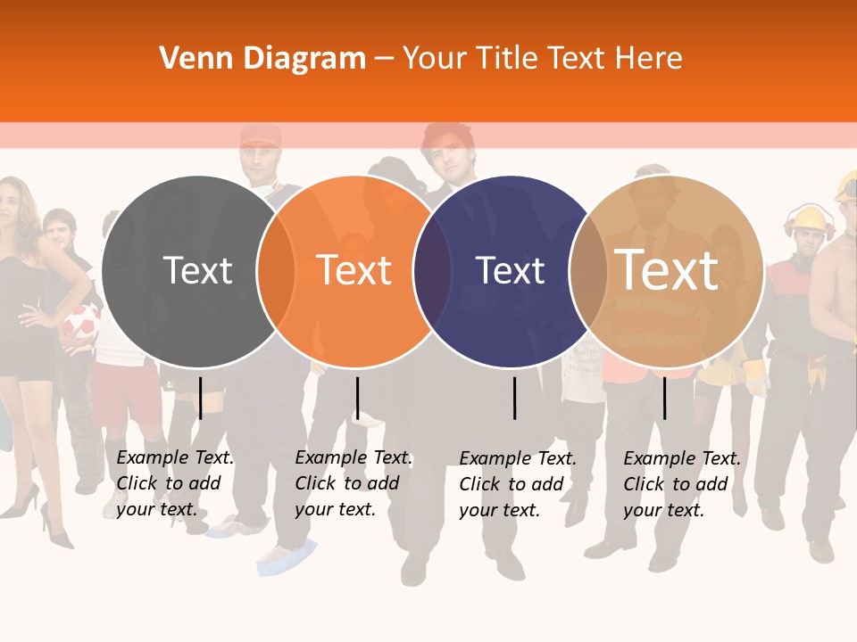 Modern People Female PowerPoint Template