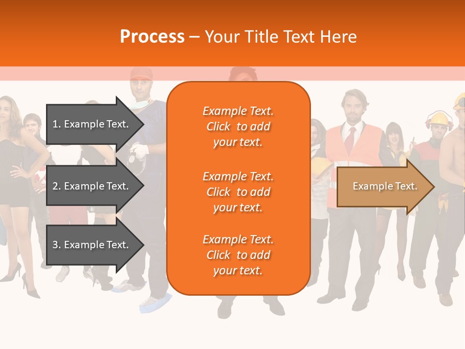 Modern People Female PowerPoint Template
