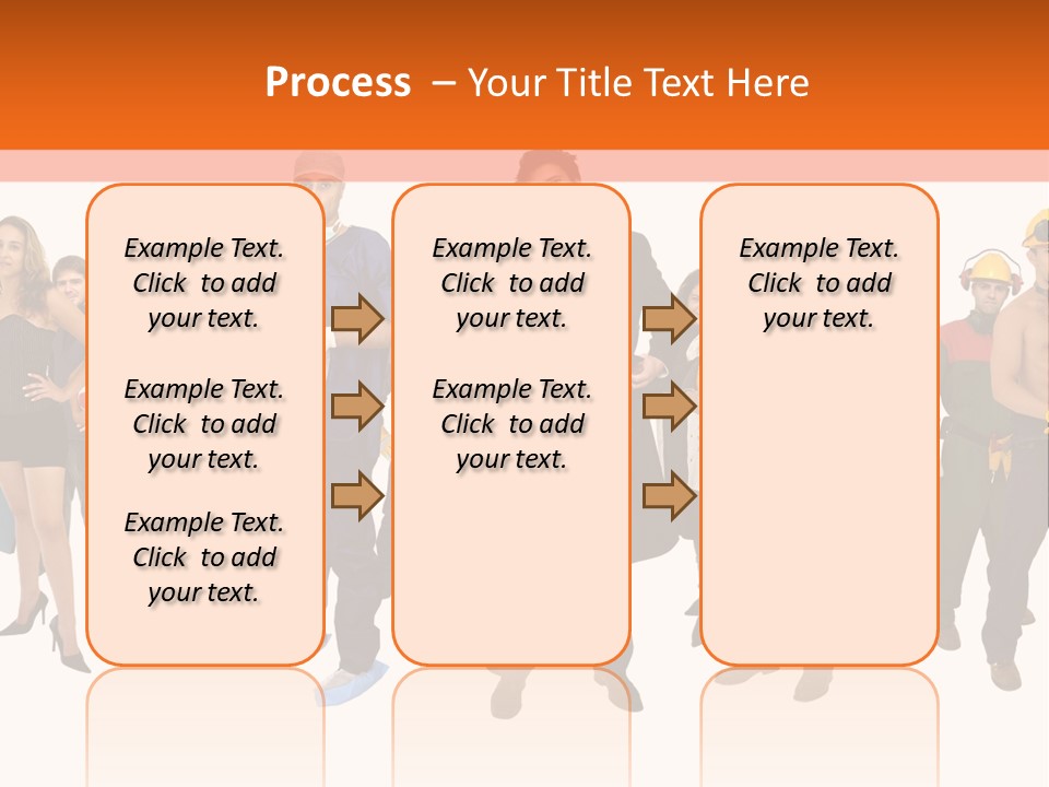 Modern People Female PowerPoint Template