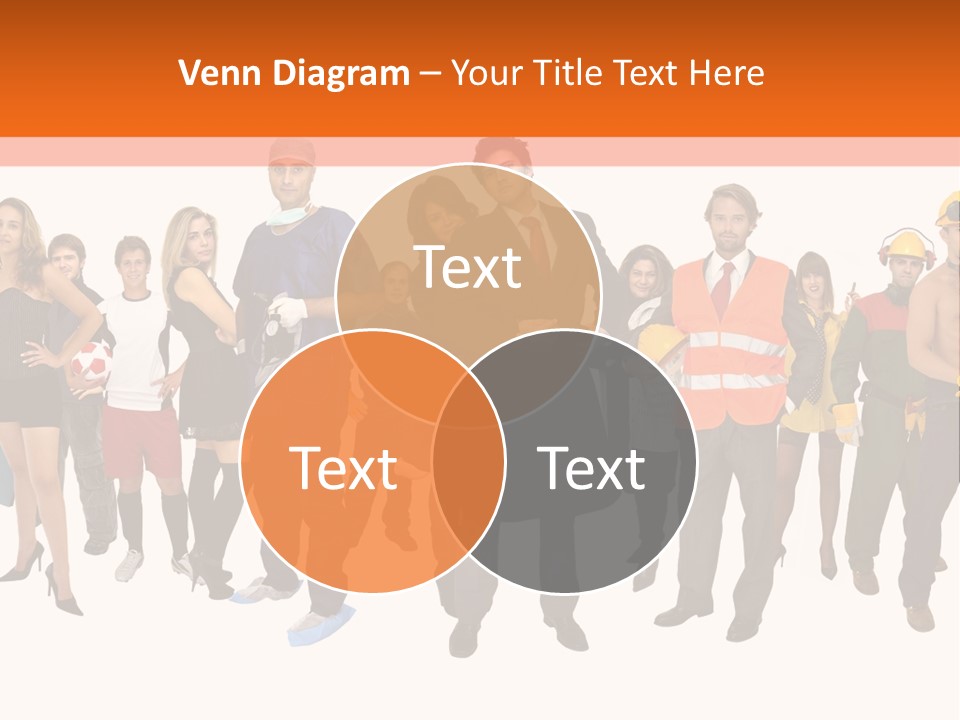 Modern People Female PowerPoint Template