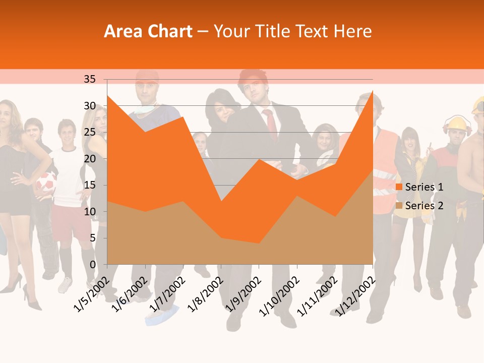 Modern People Female PowerPoint Template