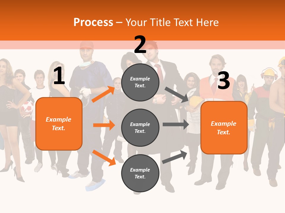Modern People Female PowerPoint Template