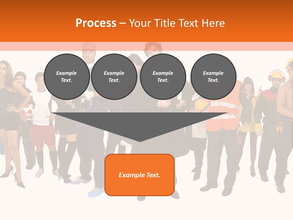 Modern People Female PowerPoint Template