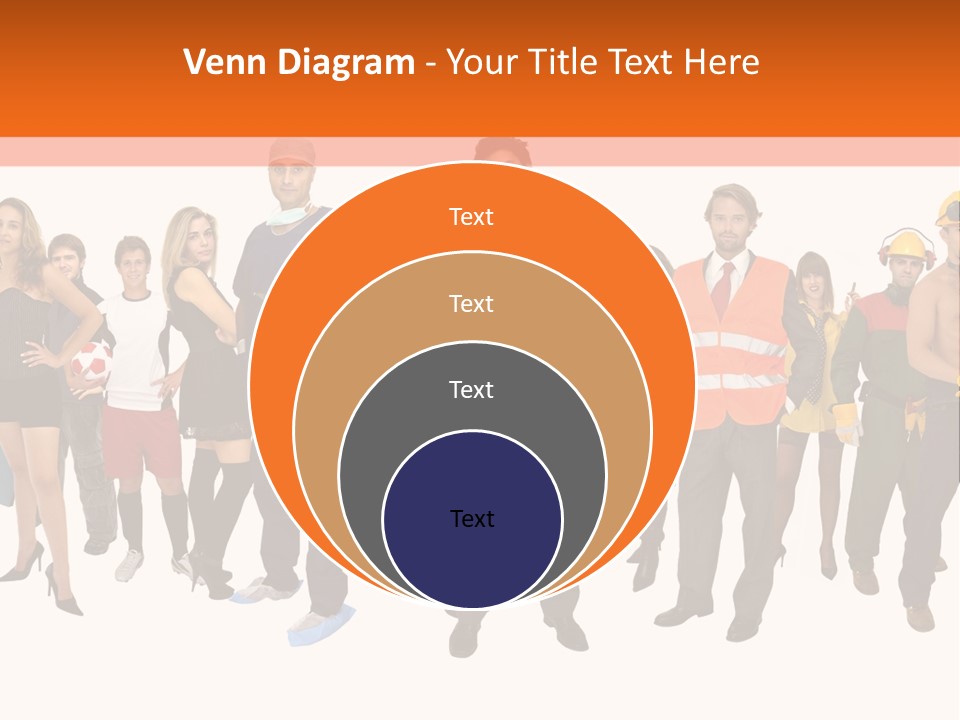 Modern People Female PowerPoint Template