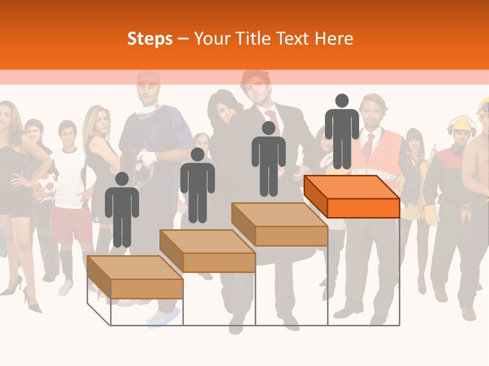 Modern People Female PowerPoint Template