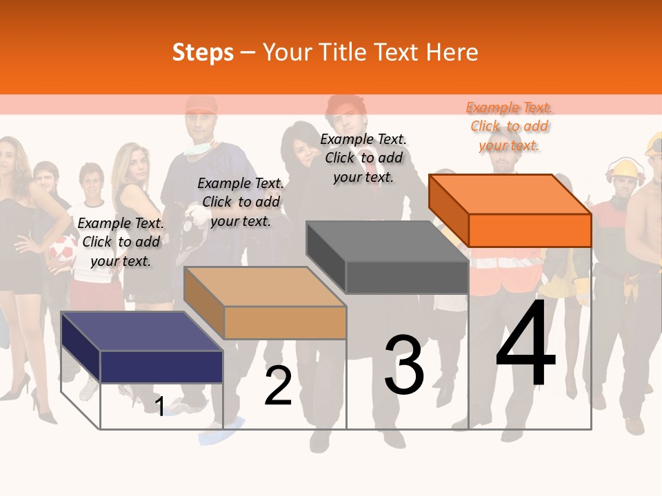 Modern People Female PowerPoint Template