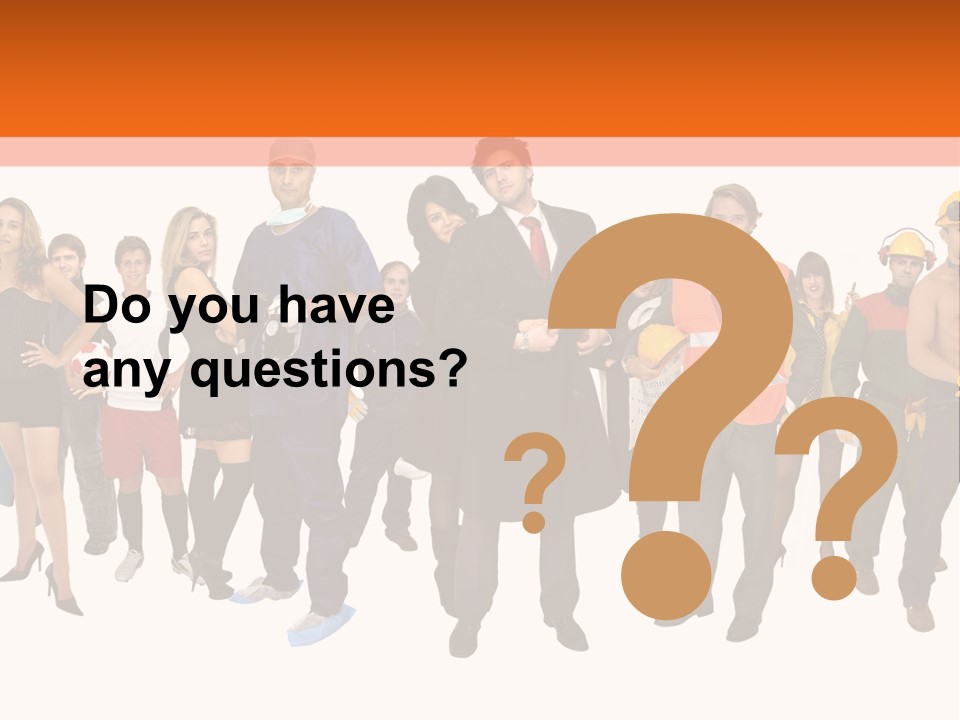 Modern People Female PowerPoint Template