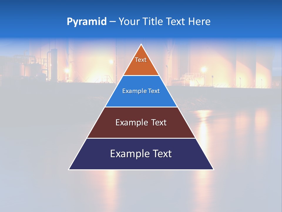 Factory Fuel View PowerPoint Template