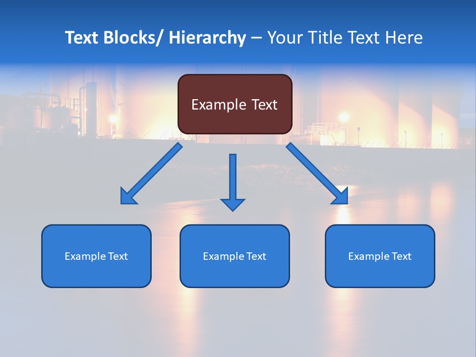 Factory Fuel View PowerPoint Template