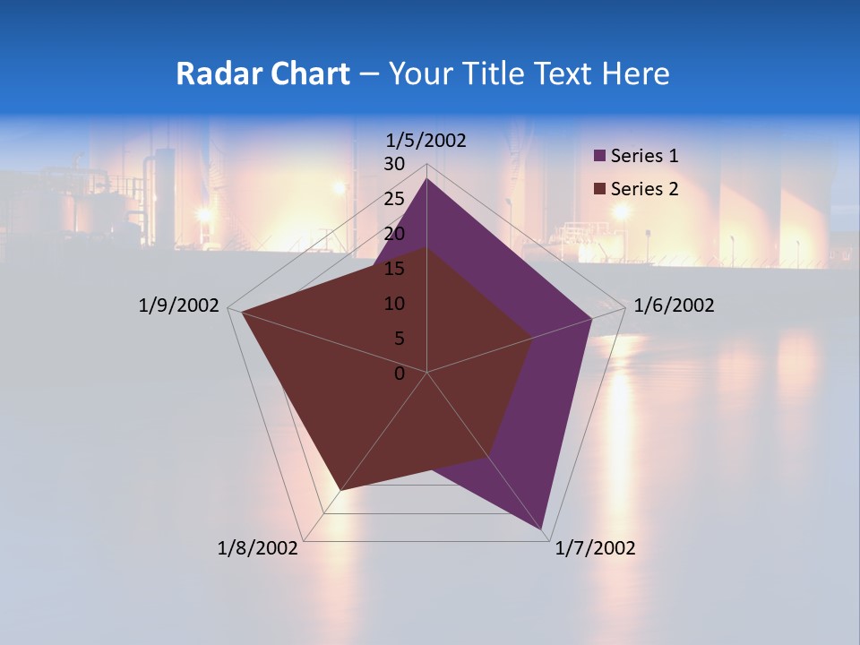 Factory Fuel View PowerPoint Template