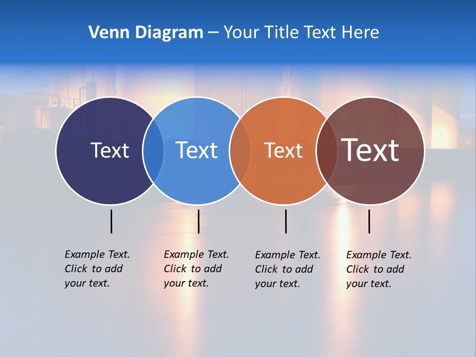 Factory Fuel View PowerPoint Template