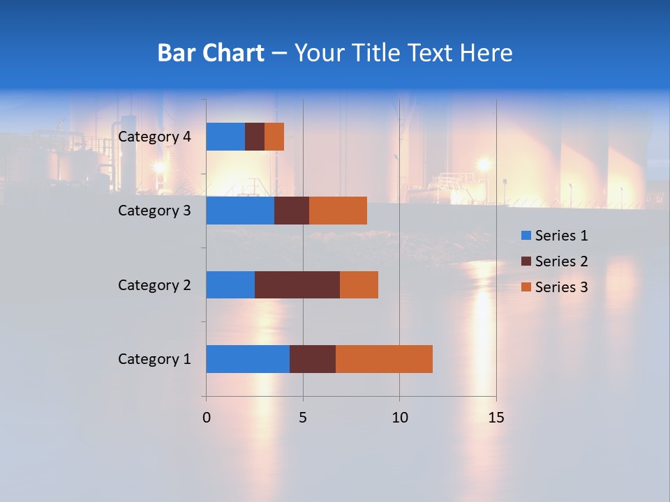 Factory Fuel View PowerPoint Template
