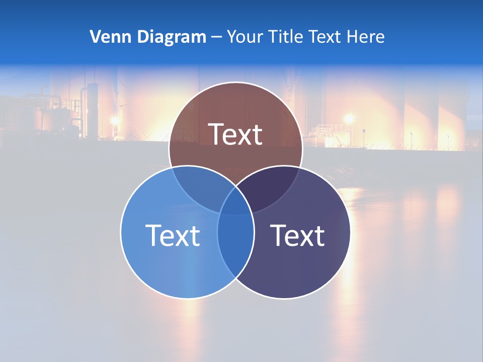 Factory Fuel View PowerPoint Template