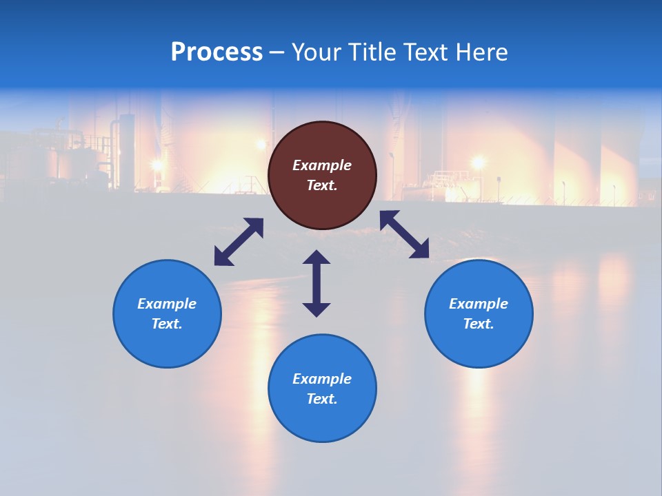 Factory Fuel View PowerPoint Template