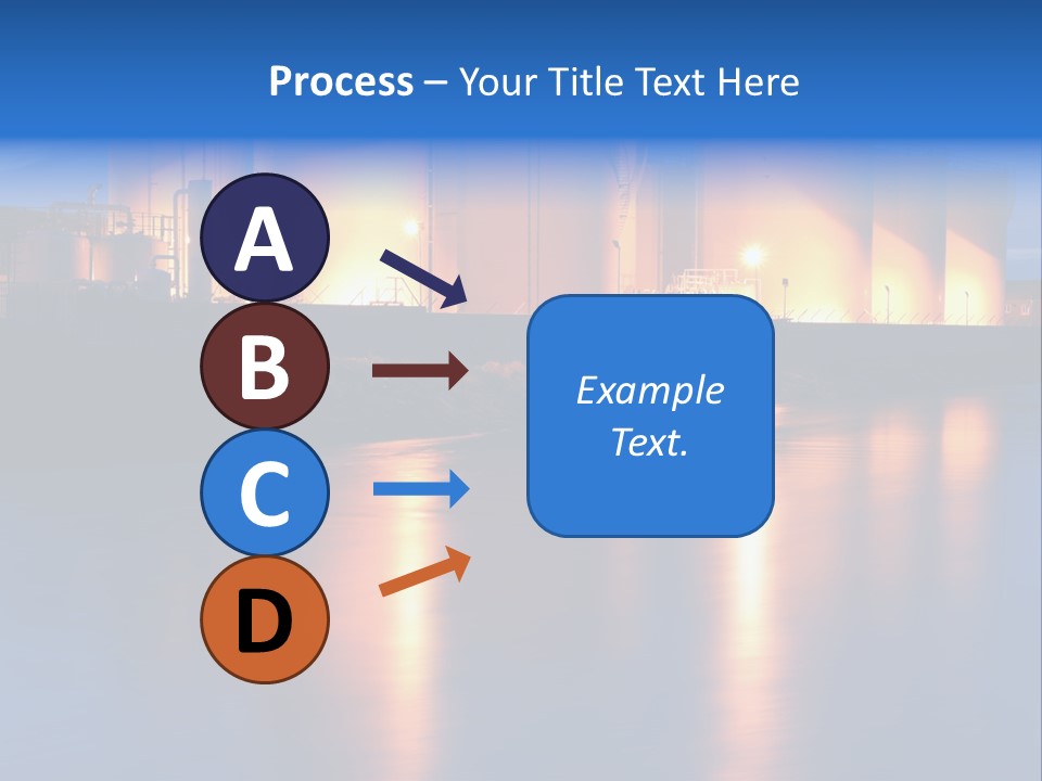 Factory Fuel View PowerPoint Template