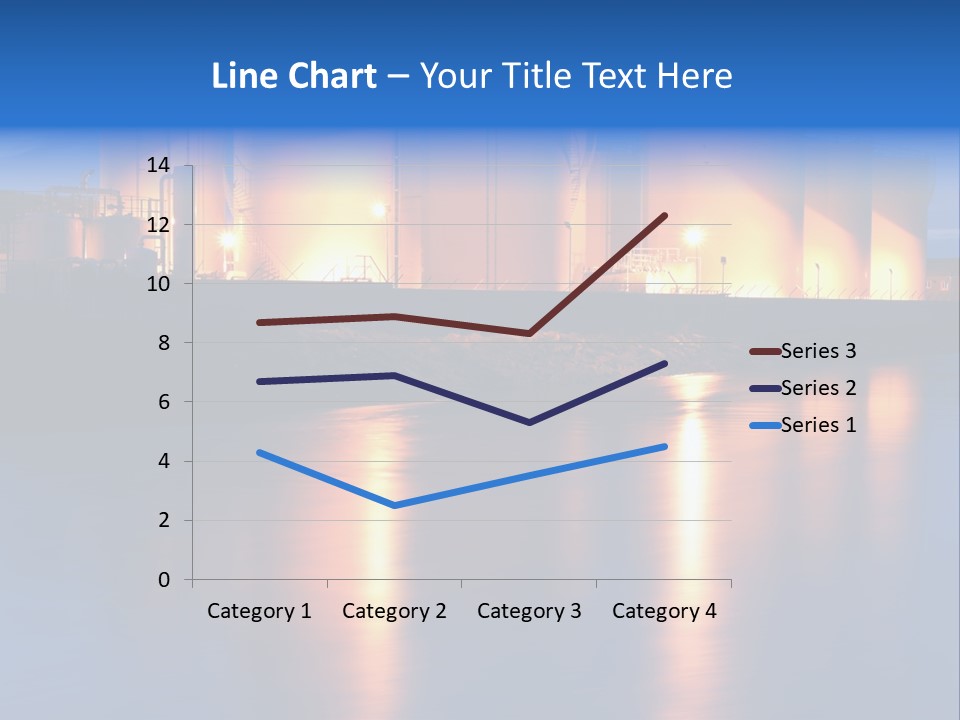 Factory Fuel View PowerPoint Template