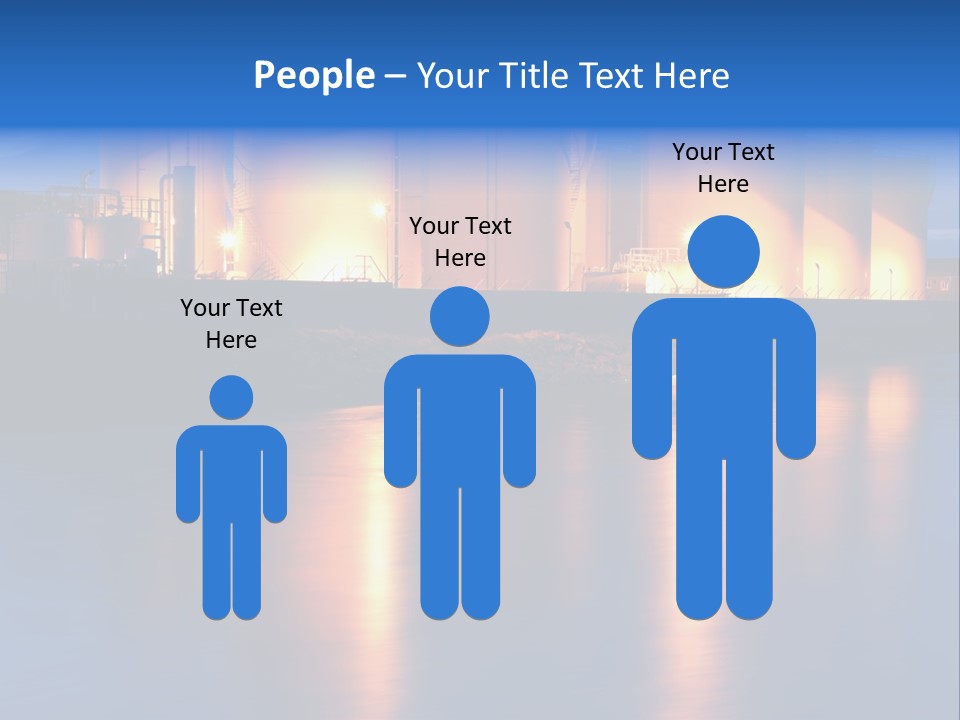 Factory Fuel View PowerPoint Template
